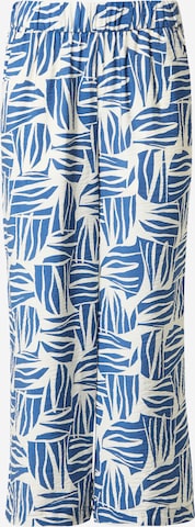 s.Oliver Wide Leg Housut värissä sininen: etupuoli