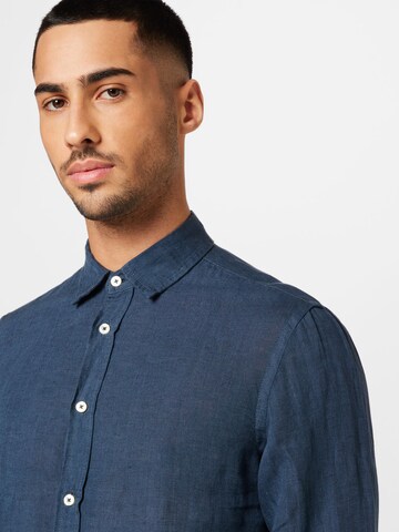 UNITED COLORS OF BENETTON Regular fit Overhemd in Blauw