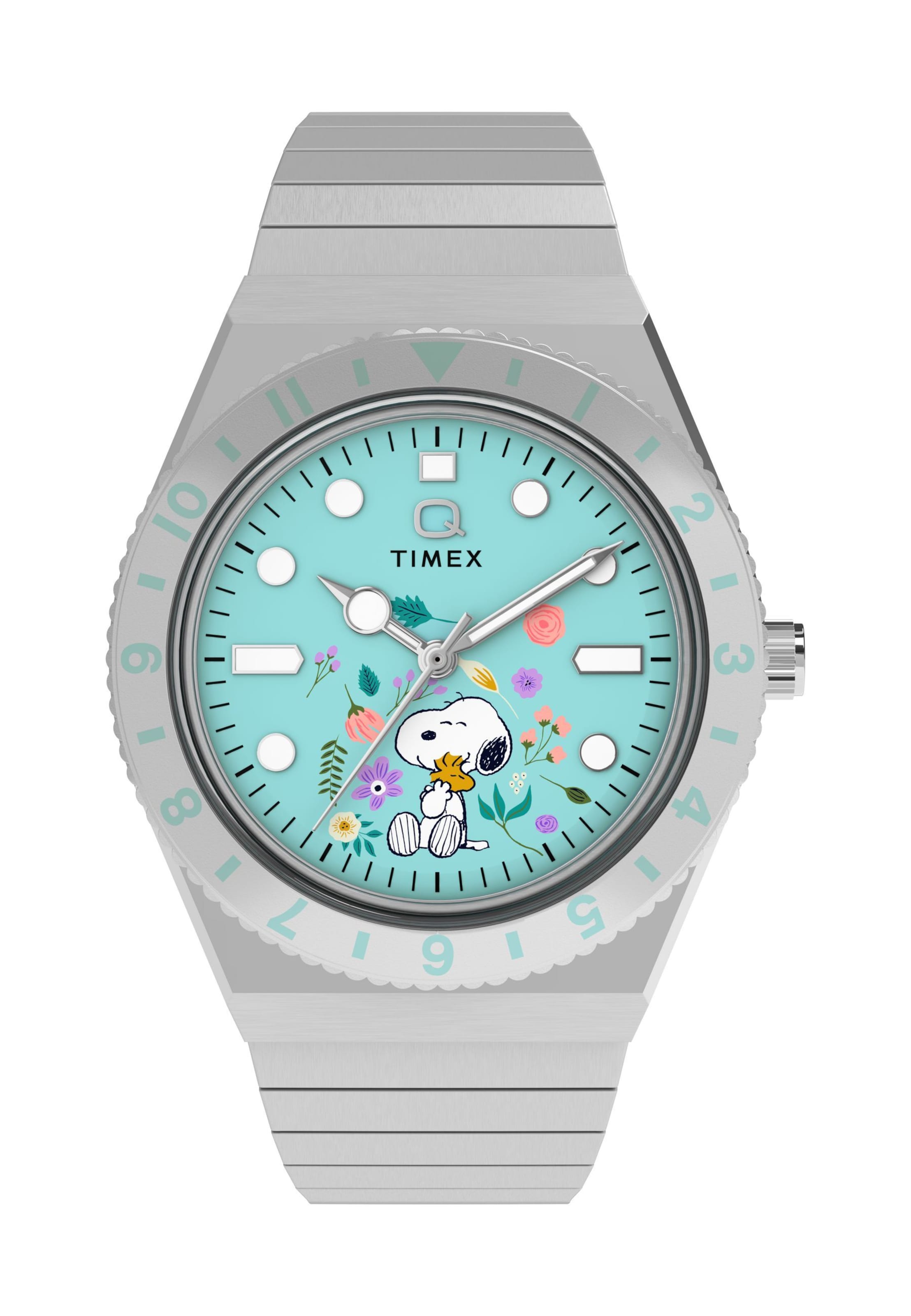 TIMEX Analoog horloge in Zilver: voorkant