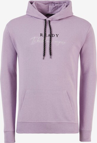 Sweat-shirt 'Buratti' Buratti en violet : devant