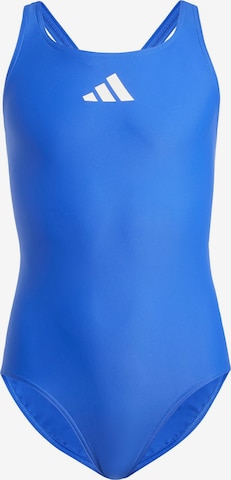 ADIDAS PERFORMANCE Sportbadeanzug 'Solid Small Logo' in Blau: Vorderseite