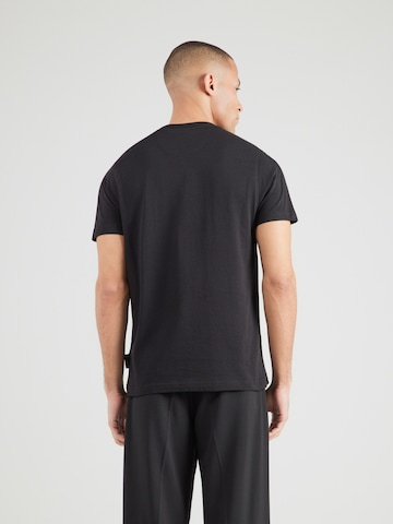 Carlo Colucci T-shirt i svart: baksida