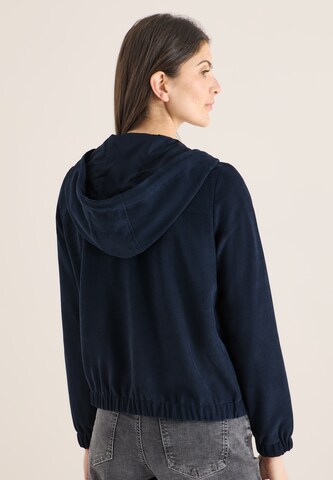 CECIL Zip-Up Hoodie in Blue