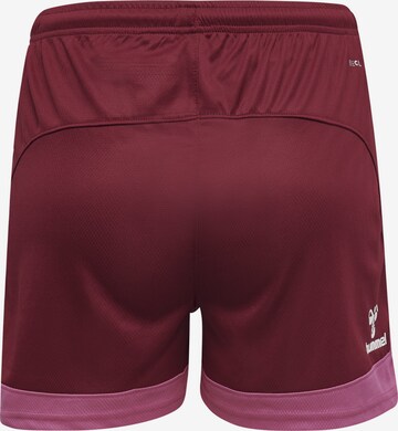 Hummel - regular Pantalón deportivo en rojo