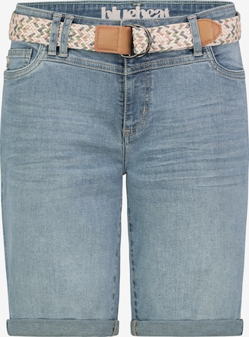 Sublevel Shorts in Blau: Vorderseite