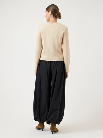 YAS Kardigán 'YASELENA' - bézs