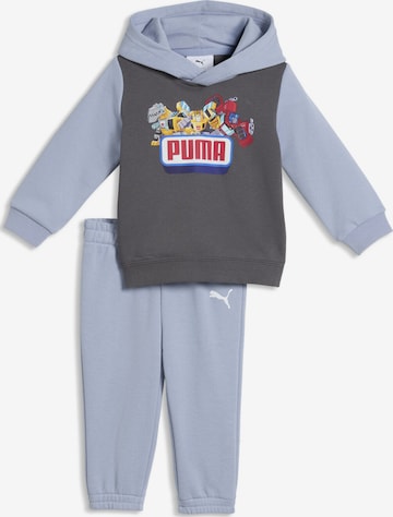 PUMA Sweatsuit 'Puma x Transformers' in Blue: front