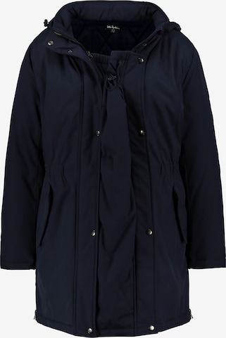 Ulla Popken Between-Season Jacket in Blue: front