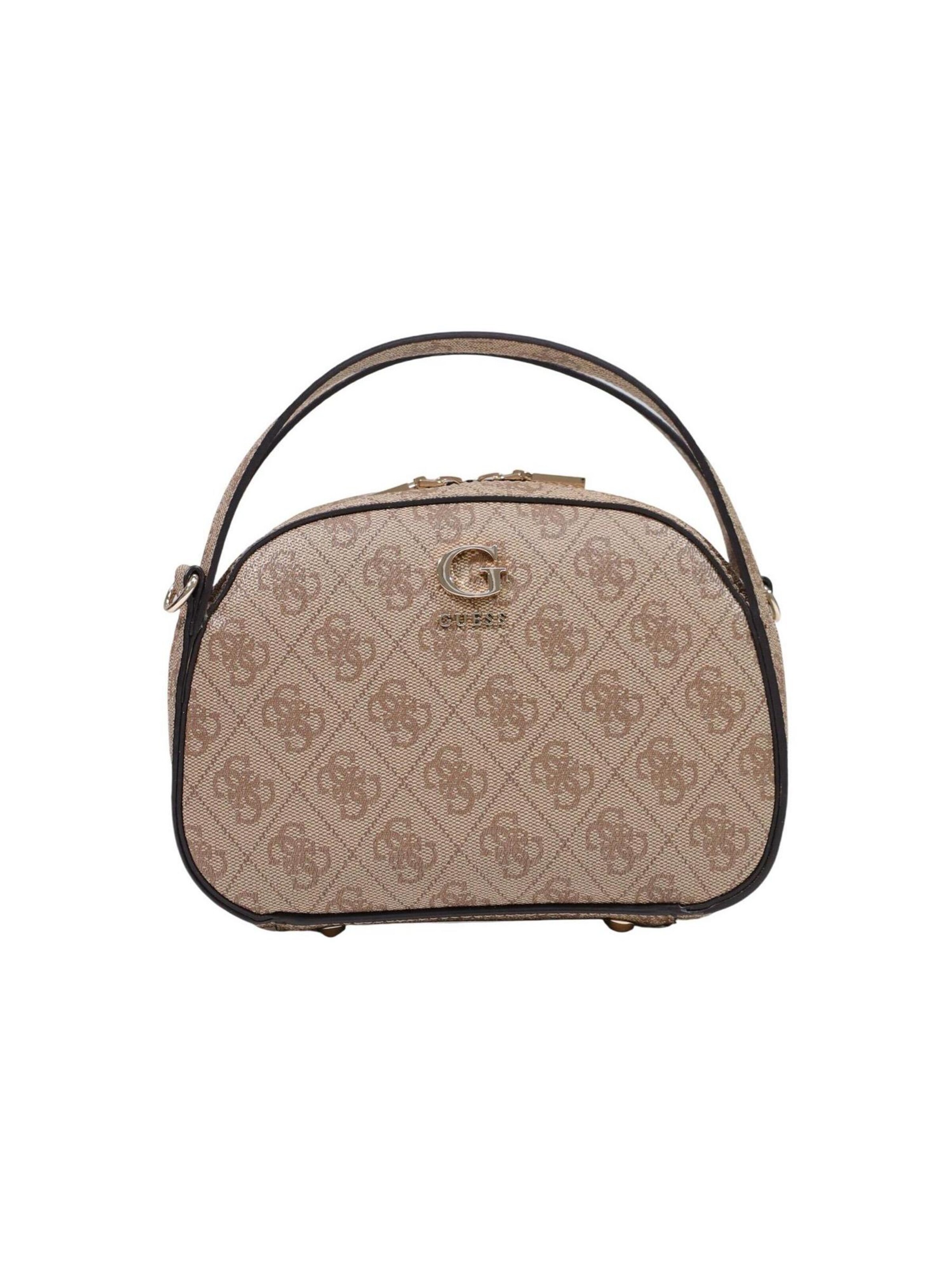GUESS - Bolso de hombro 'COLEEN LOGO SMALL SA HWSG97 56130' en blanco: frente