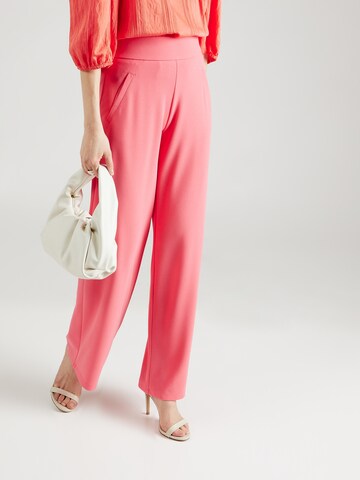 JDY Wide leg Broek 'LOUISVILLE CATIA' in Rood: voorkant