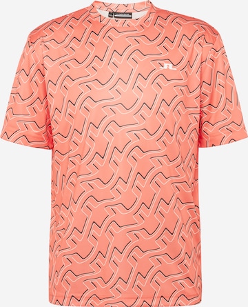 J.Lindeberg Sportshirt 'Ade' in Orange: predná strana