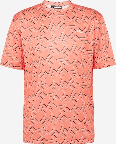 J.Lindeberg Funkčné tričko 'Ade' - tmavomodrá / koralová / biela, Produkt