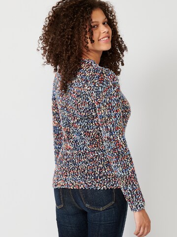 Pull-over KOROSHI en mélange de couleurs