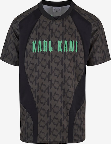 Karl KaniMajica 'Gothic 89' - crna boja: prednji dio