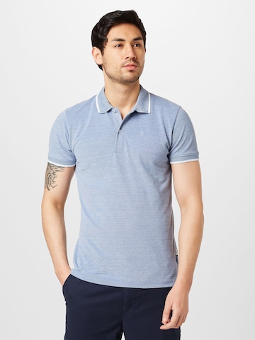 T-Shirt 'Tristan' Casual Friday en bleu : devant