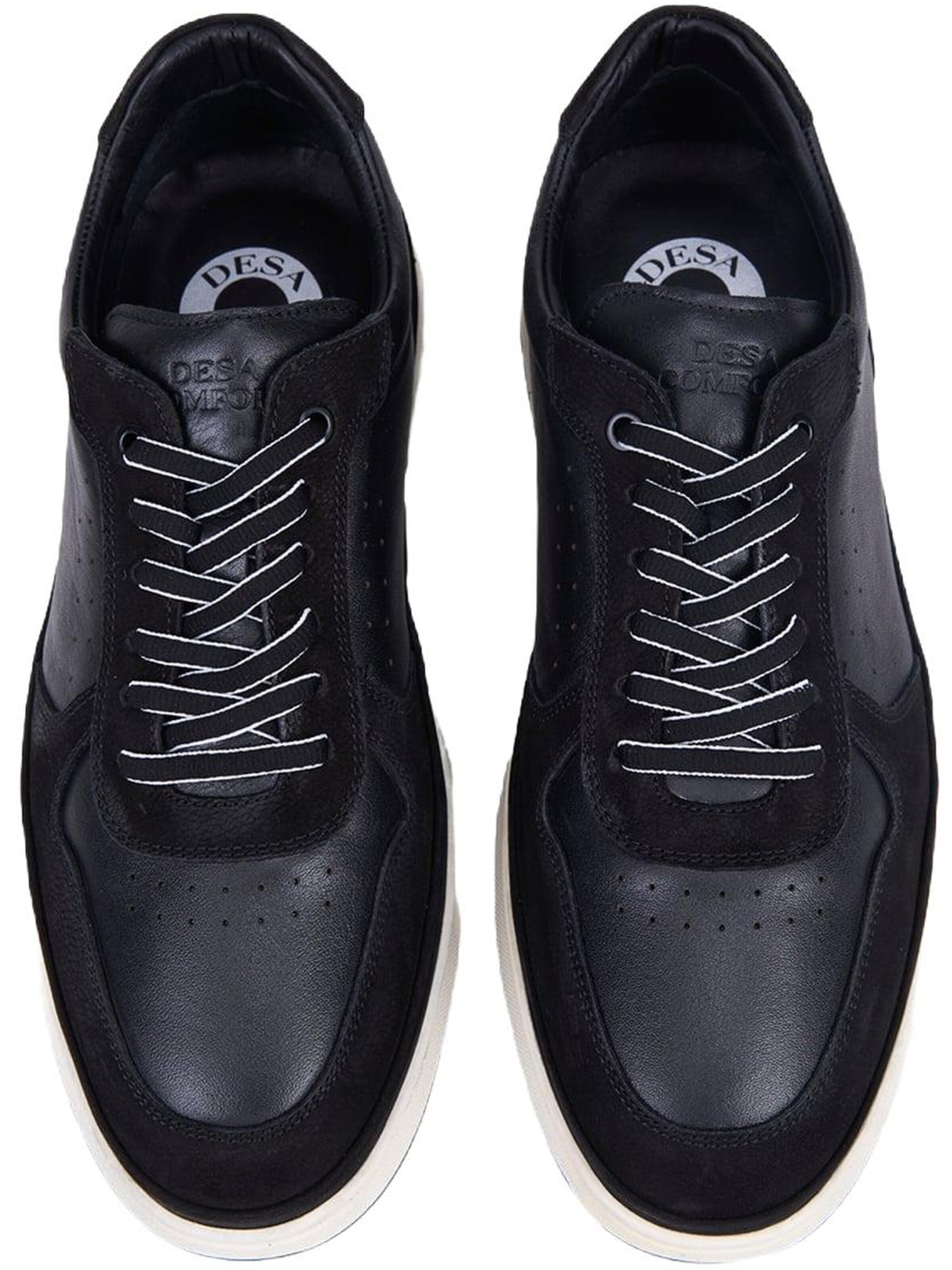 Desa - Zapatillas sin cordones 'Komfort-Sneaker' en negro