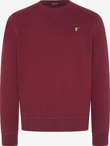 CHIEMSEE Sweatshirt in Rot: predná strana