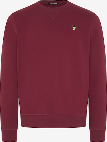 CHIEMSEE Sweatshirt in Red: front