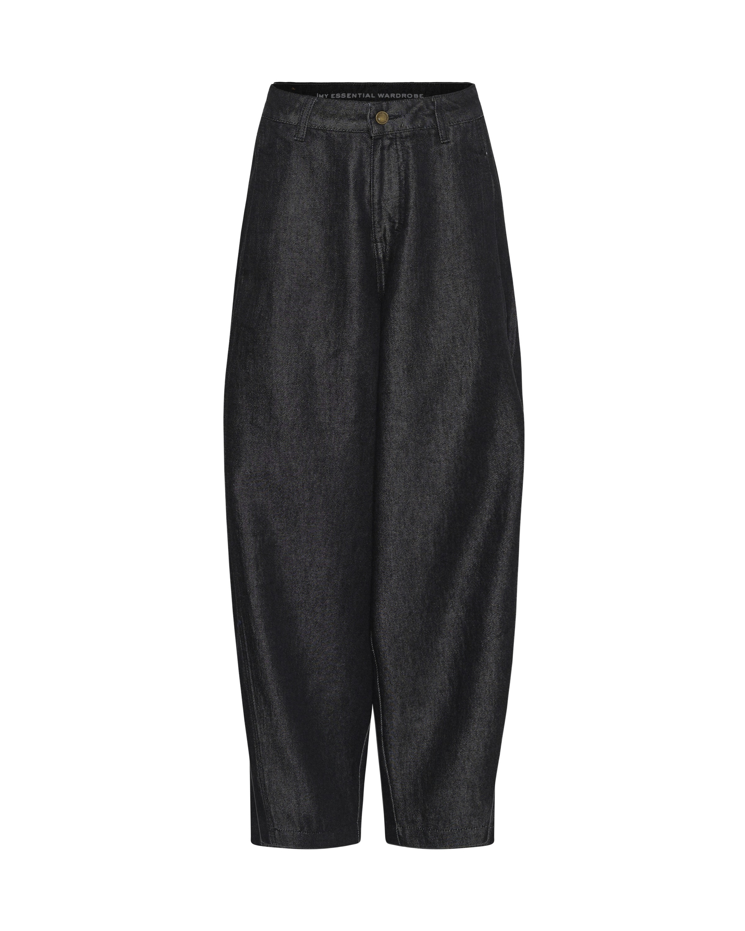 My Essential Wardrobe Loosefit Bukser i sort: forside