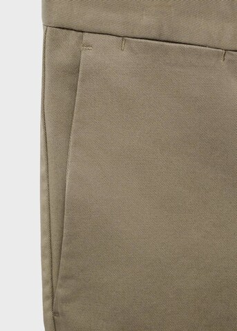 MANGO MAN Slim fit Chino Pants 'Barna' in Beige
