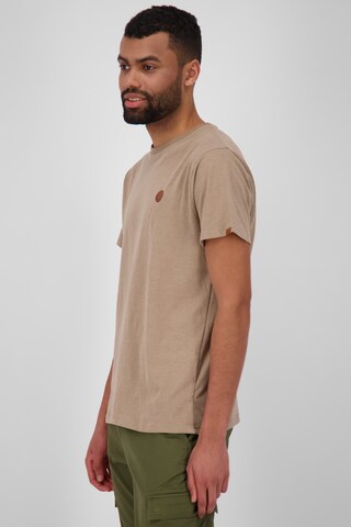 T-Shirt 'Maddox AK' Alife and Kickin en marron