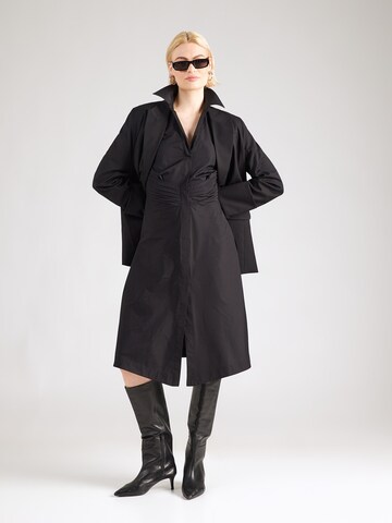 BOSS Платье-рубашка 'Drepil' в Черный