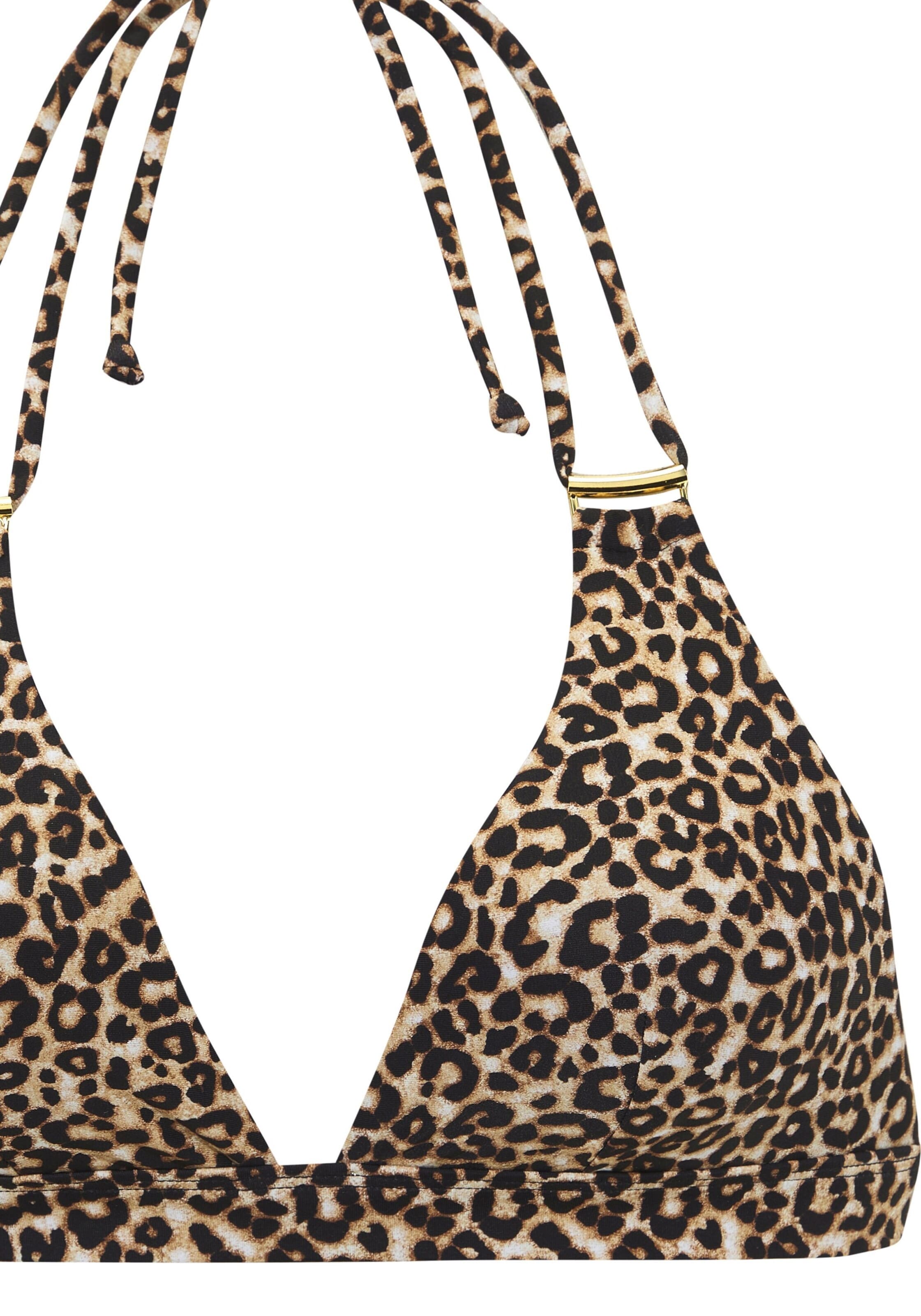 LASCANA Triangel Bikini in Bruin