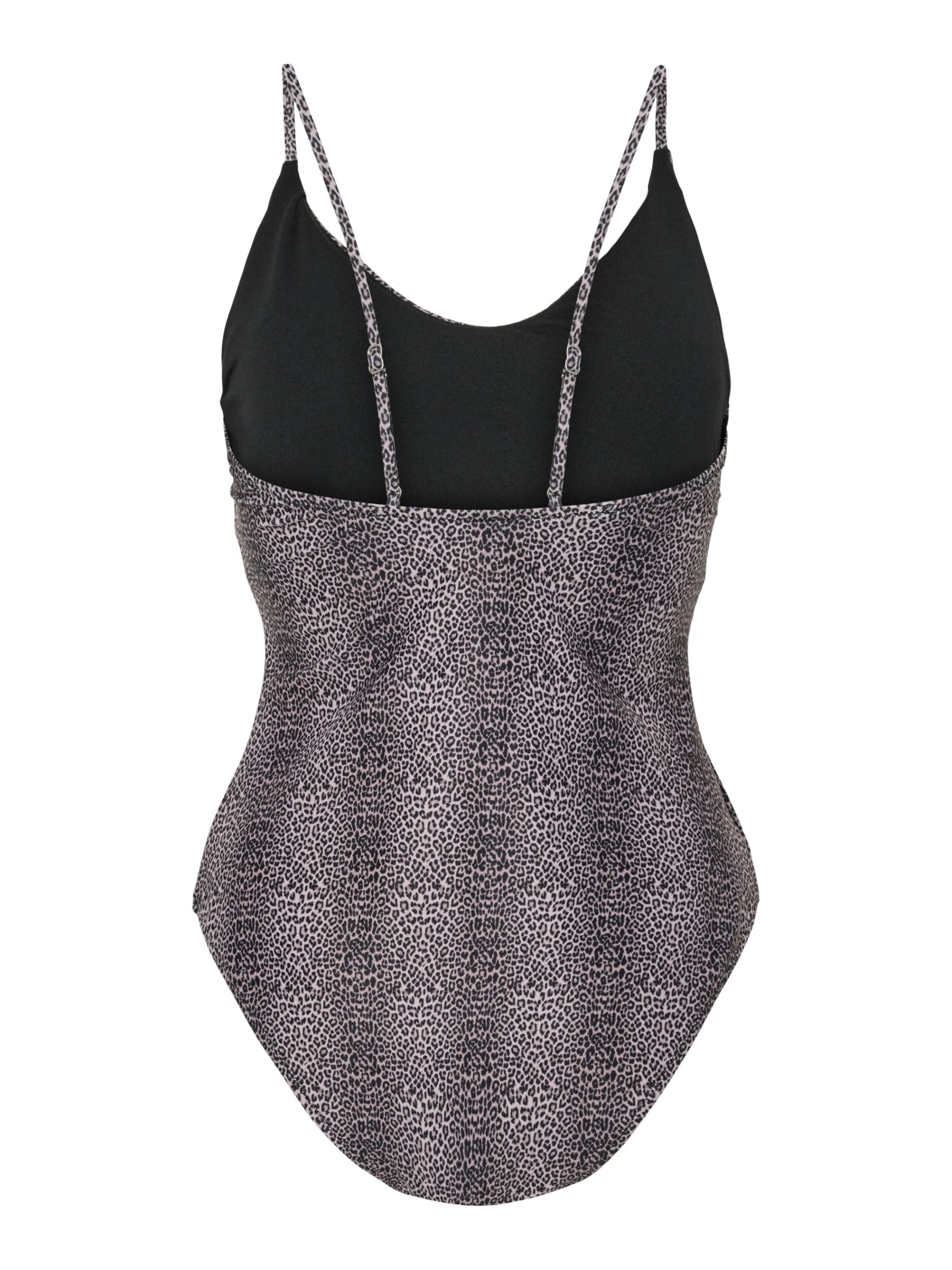 PIECES Classic Swimsuit 'PCBAOMI' in Black