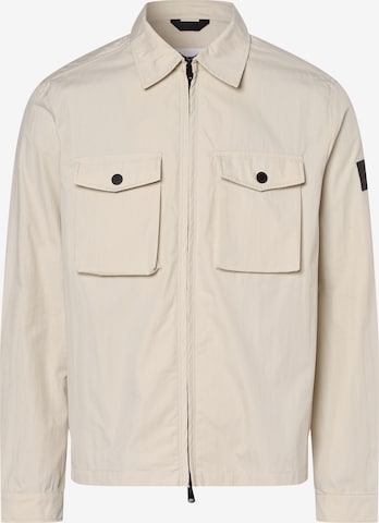 Veste mi-saison Calvin Klein en beige : devant