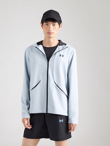UNDER ARMOUR Urheilutakki 'Unstoppable' värissä sininen: etupuoli