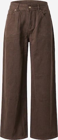 studioselect Wide Leg Farkut 'Maresa' värissä ruskea: etupuoli