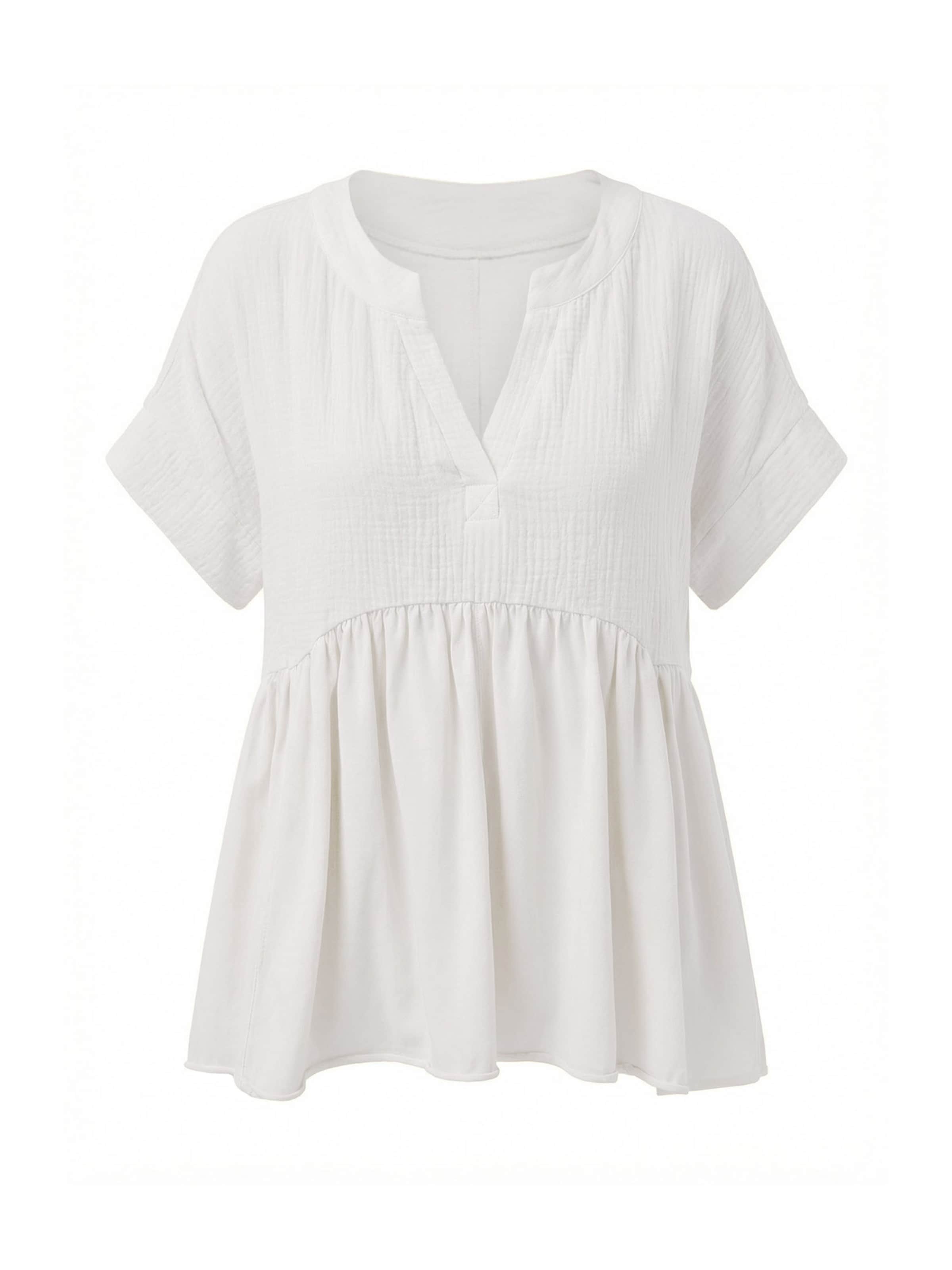 Imily Bela Blúzka - Biela: predná strana