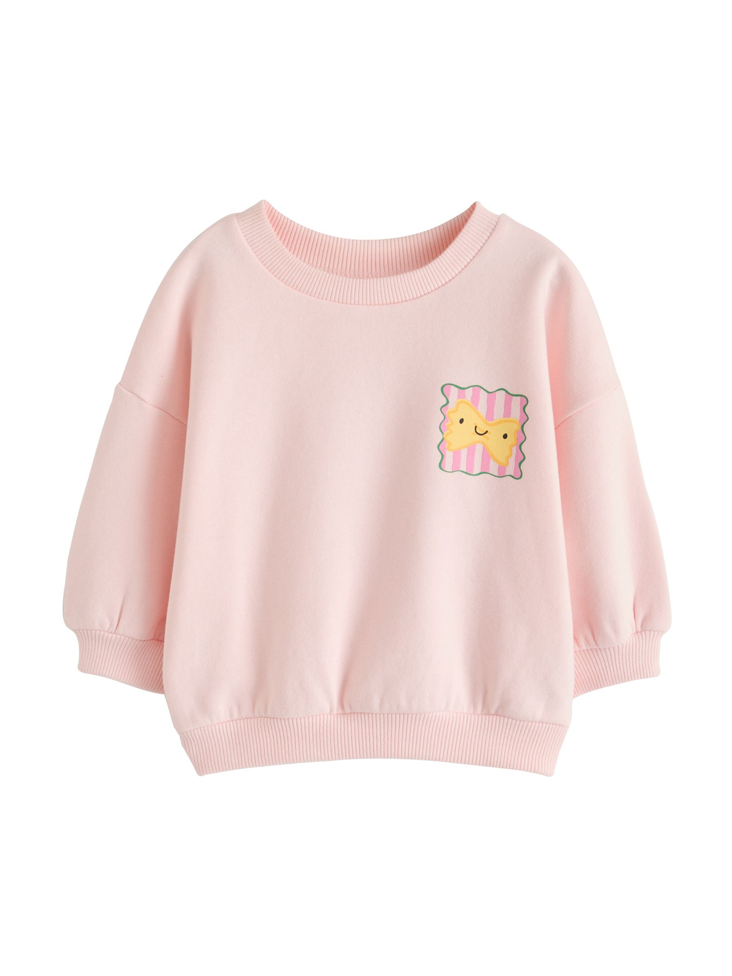 Next Sweatshirt in Pink: front