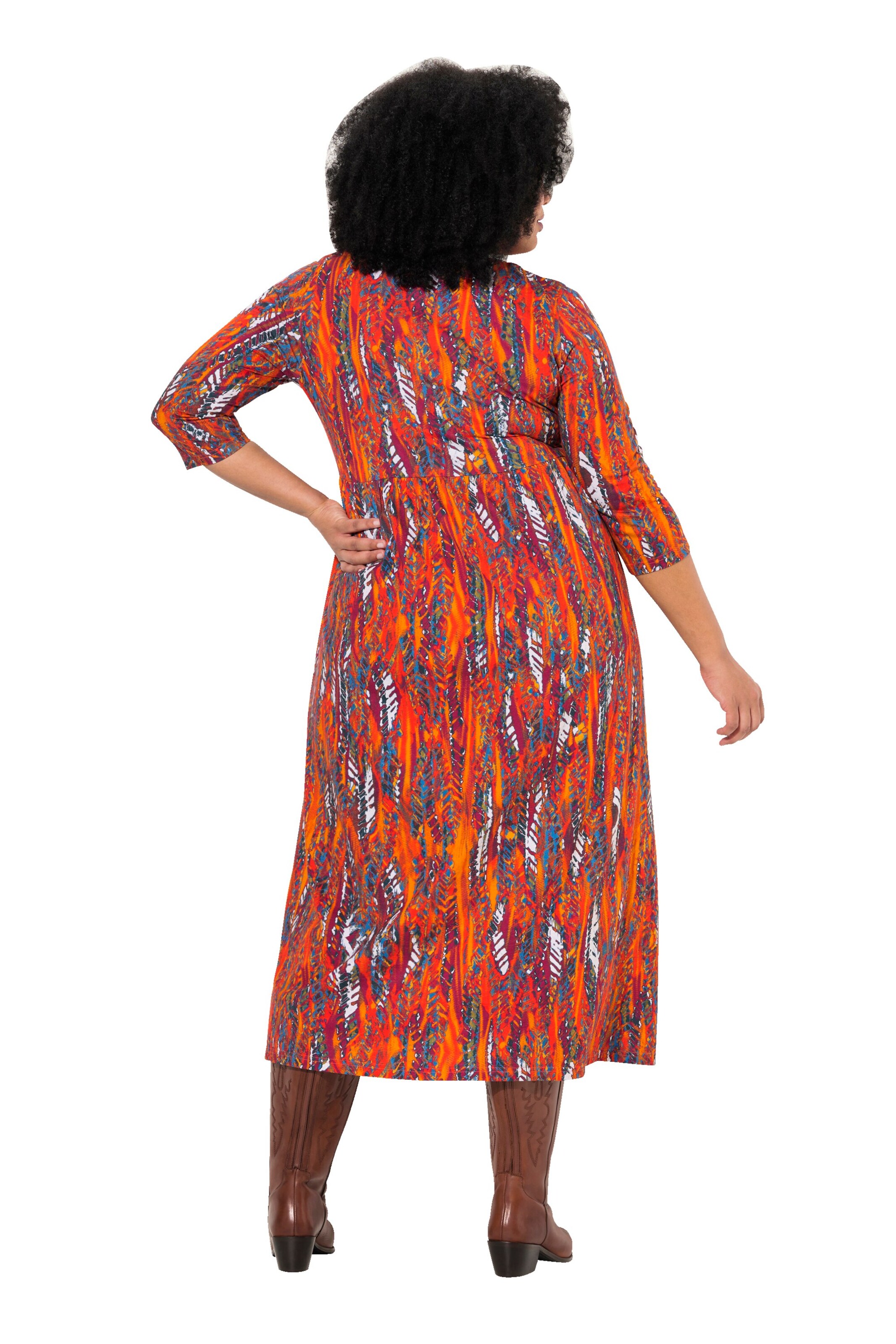 Ulla Popken Kleid in Orange