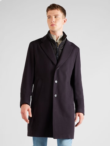 Manteau mi-saison 'Hyde' BOSS Black en bleu : devant