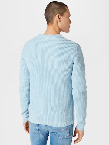 BRUUNS BAZAAR Sweater 'Van Luke' in Blue