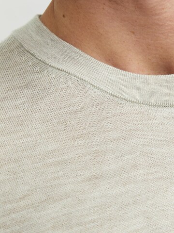 JACK & JONES Sweater 'JPRMark' in Beige