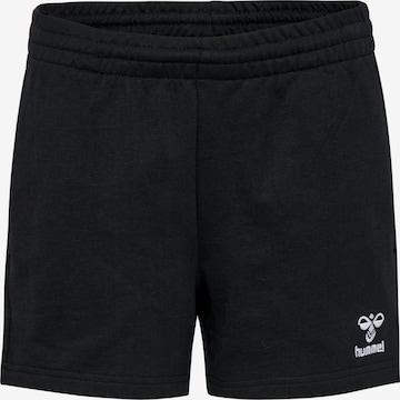 Regular Pantalon de sport 'GO 2.0' Hummel en noir : devant