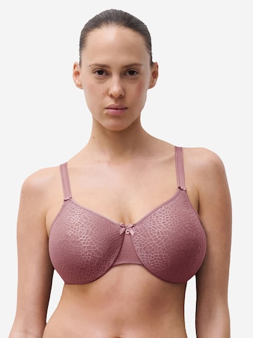 Chantelle Minimiser Minimizer 'Magnifique' in Purple: front