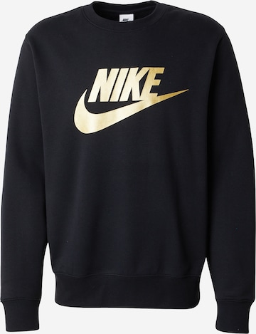 Felpa 'CLUB' di Nike Sportswear in nero: frontale
