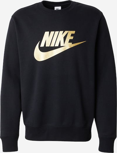 Megztinis be užsegimo 'CLUB' iš Nike Sportswear, spalva – šviesiai geltona / juoda, Prekių apžvalga