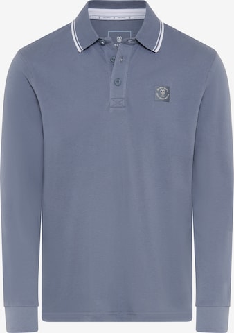 DELMAO Shirt in Blue: front