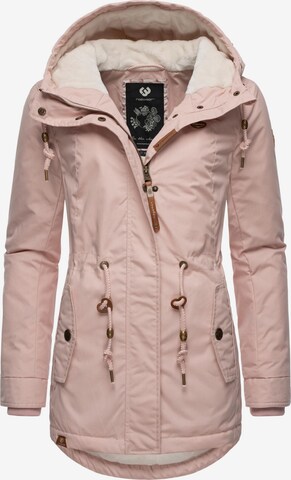 Ragwear Parka 'Monadis' in Pink: predná strana