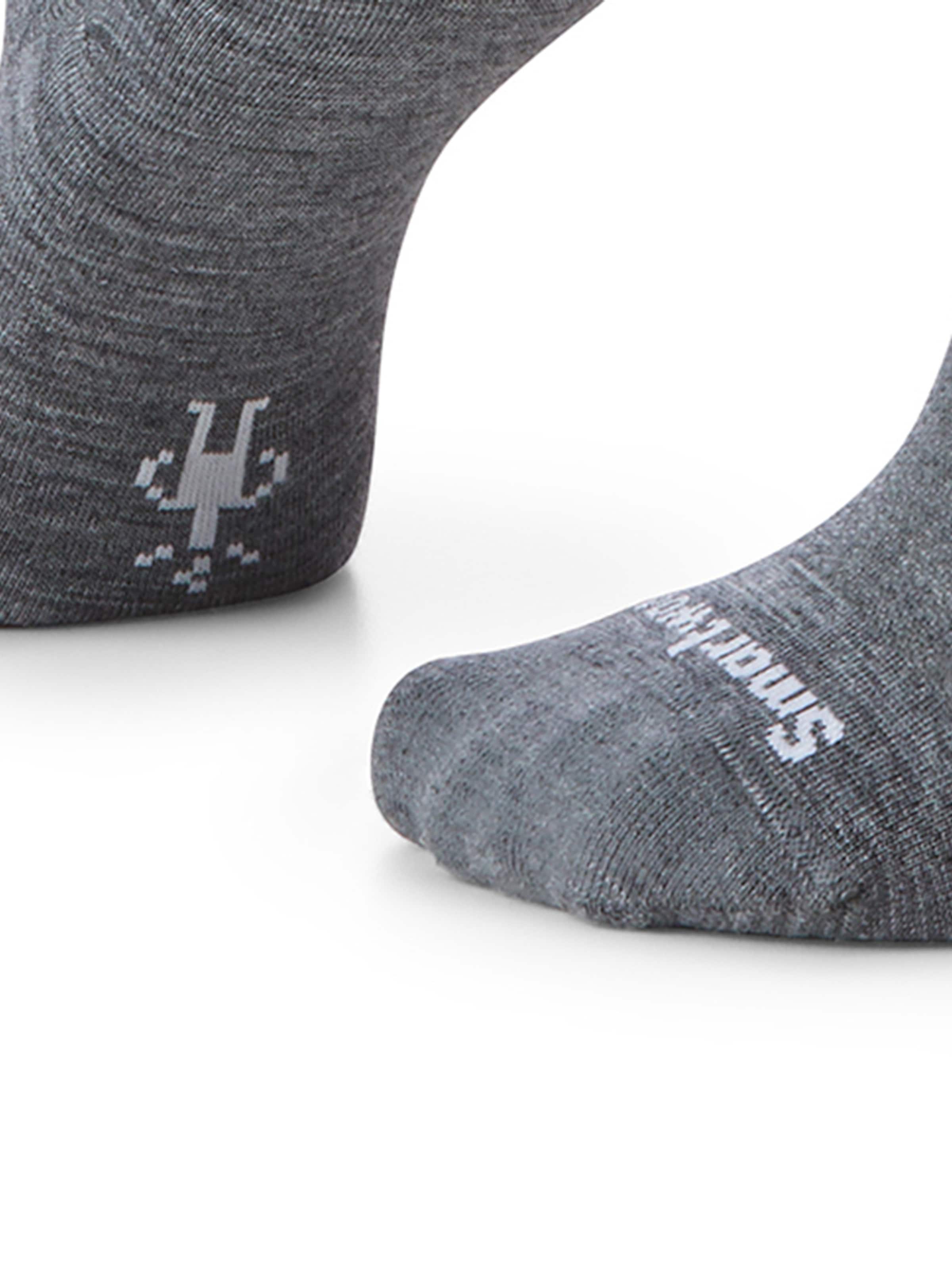 pelēks SMARTWOOL Zeķes 'Everyday No Show'
