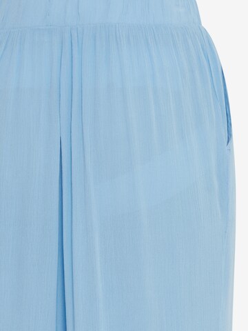 ICHI Wide Leg Hose 'MARRAKECH' in Blau