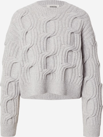 DRYKORNPulover 'MALESE' - siva boja: prednji dio