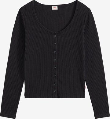LEVI'S ® Srunhirt in Schwarz: Vorderseite
