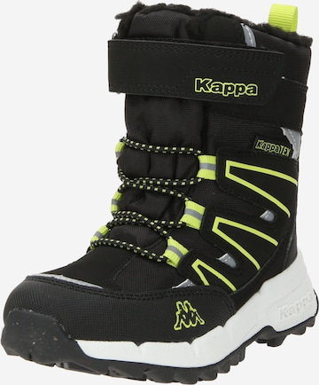 KAPPA حذاء للثلج 'FLOKI' بلون أسود: الأمام