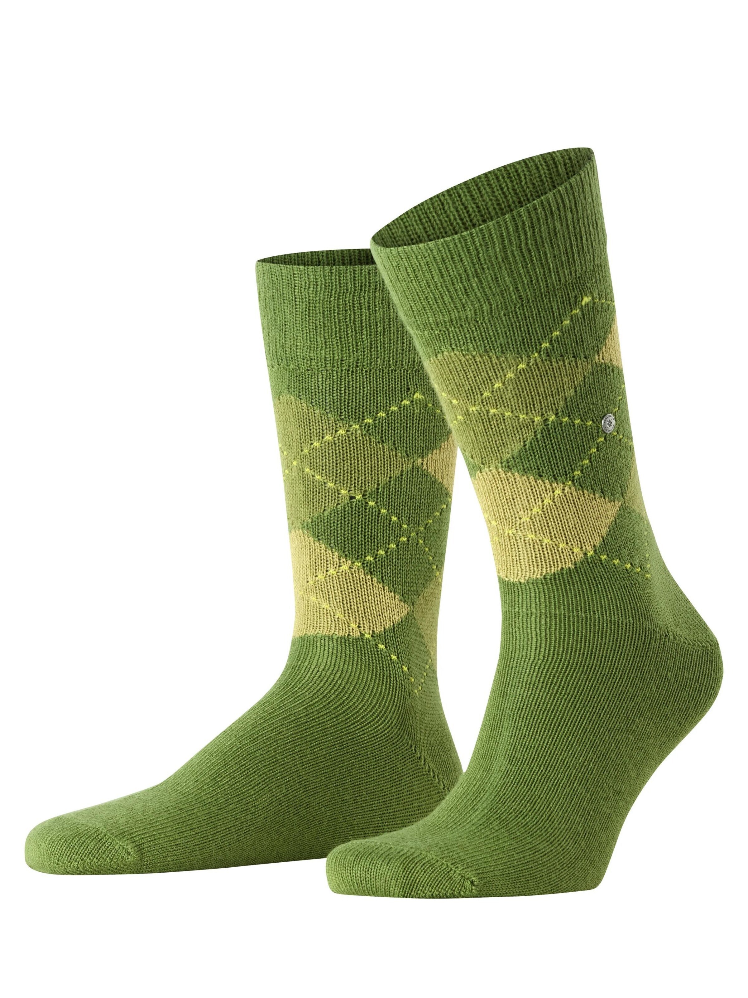 BURLINGTON Socken 'Preston'‌‌‌‌ in Grün: Vorderseite