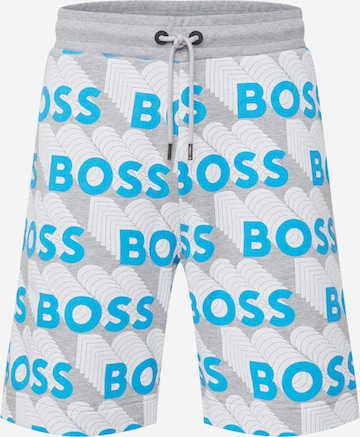 BOSS Orange Regular Trousers 'Se' in Grey: front